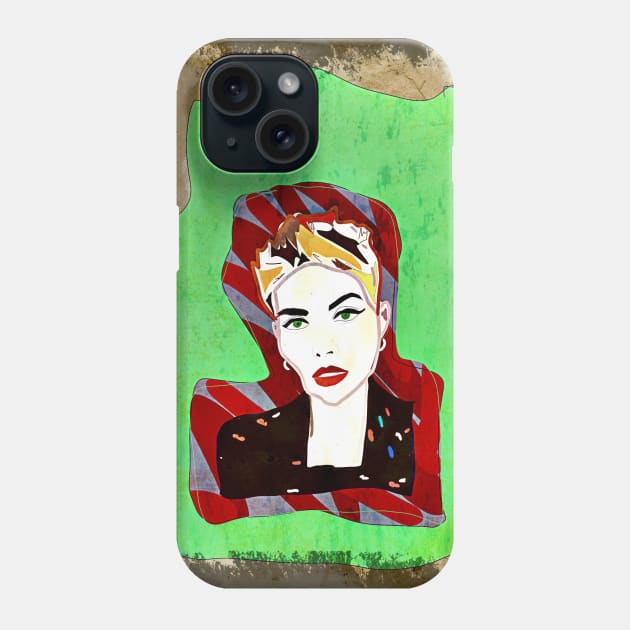 80s glam Phone Case by Digital GraphX