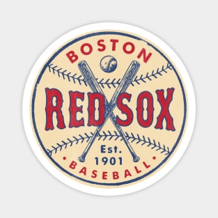 Throwback Boston Red Sox by Buck Tee Magnet