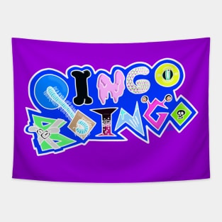 Oingo Boingo Negative Logo Tapestry