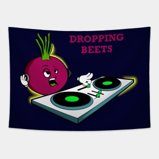 Dropping Beets Tapestry