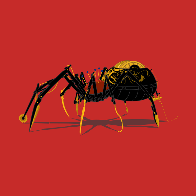 The golden spider by zilone