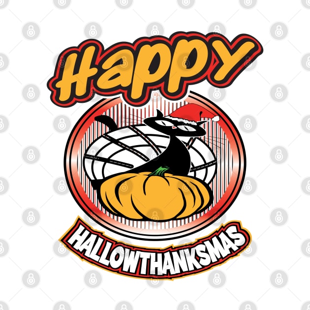 Happy Hallowthanksmas by Jabir