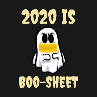 Funny Halloween quarantine boosheet 2020 T-Shirt