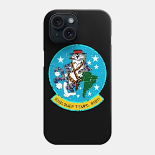 F-14 Tomcat - Icualquier Tiempo, Baby! - Grunge Style Phone Case