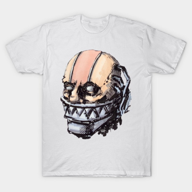 Cyberpunk Robot Hand Drawing Cyberpunk Anime T Shirt Teepublic