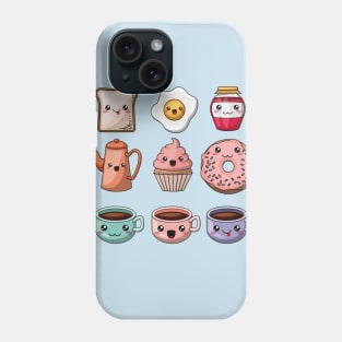 Breakfast Sticker Pack Phone Case