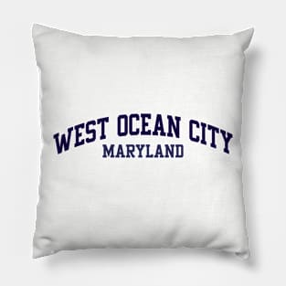 West Ocean City Maryland Pillow