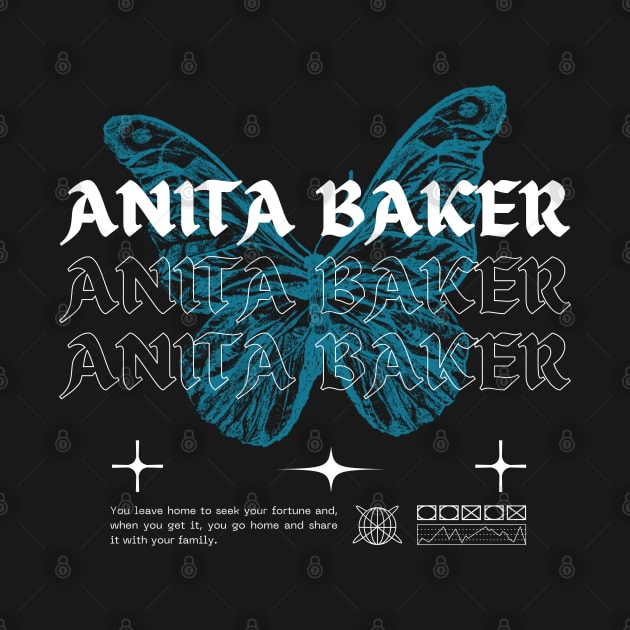 Anita Baker // Butterfly by Saint Maxima