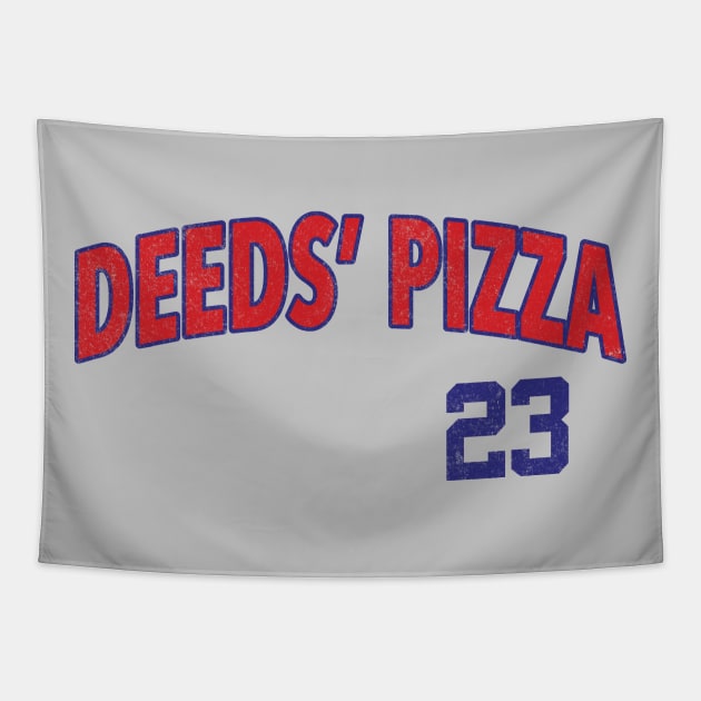 Deeds' Pizza #23 Tapestry by BodinStreet