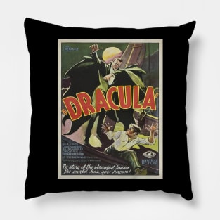 Dracula Classic Movie Pillow