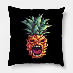 Screaming Pineapple Pillow