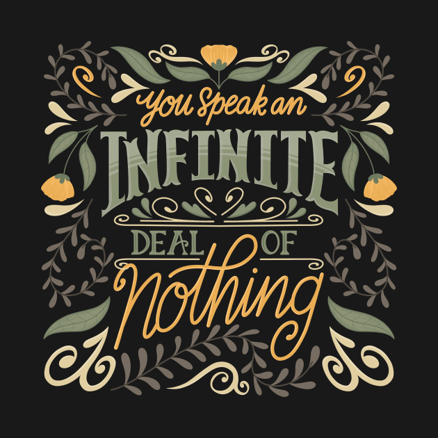 Shakespeare Speak of Nothing by KitCronk