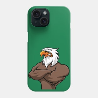 Bird Eagle Muscle Cartoon Super Strong Big Phone Case