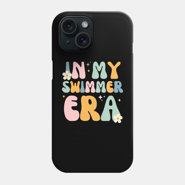 In my swimmer era - Swim Swimming Pool Phone Case by retroparks