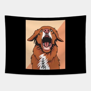 Toller Scream Tapestry