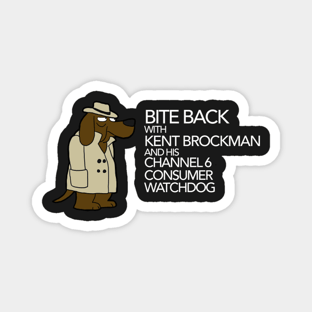 Bite Back with Kent Brockman Magnet by HBogart