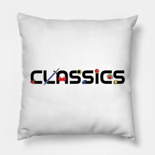 Classic Video Games Pillow