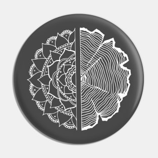 Tree of Life - White Pin