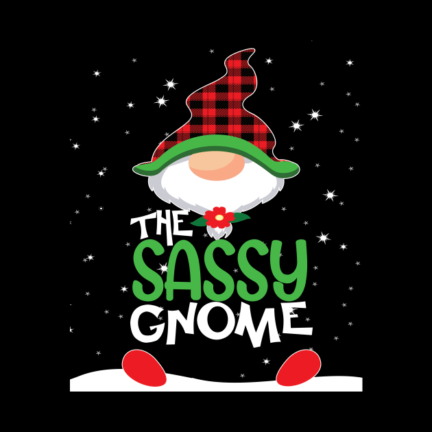 The sassy gnome Christmas family matching funny gift by DODG99