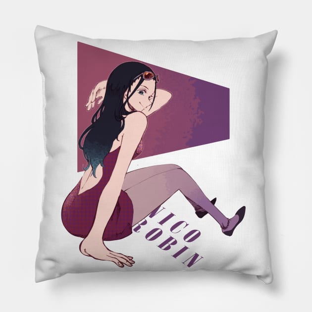 Nico Robin One Piece Fashion Pillow by KDungUniversal