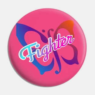 Fighter Butterfly Pin
