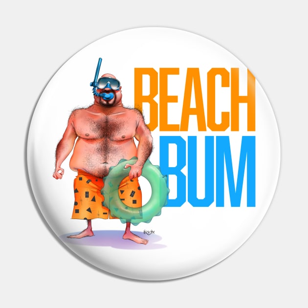 Beach Bum 2 Pin by TrevorIrvin