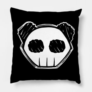 Skull Panda Logo Pillow