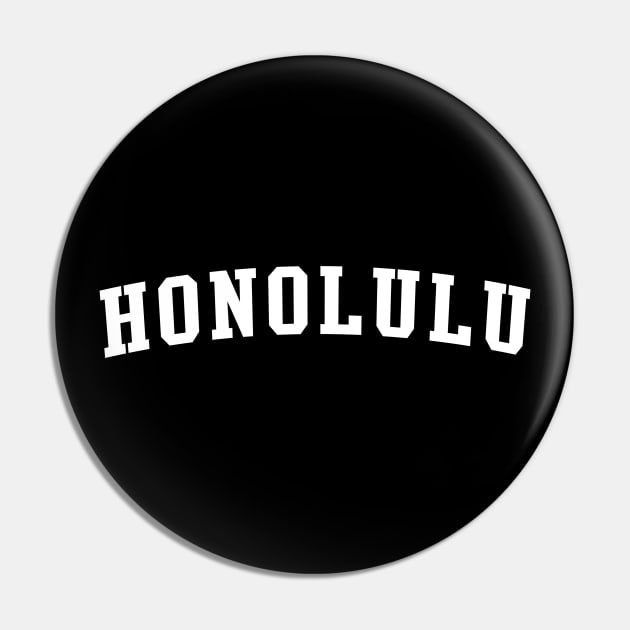 Honolulu Pin by Novel_Designs