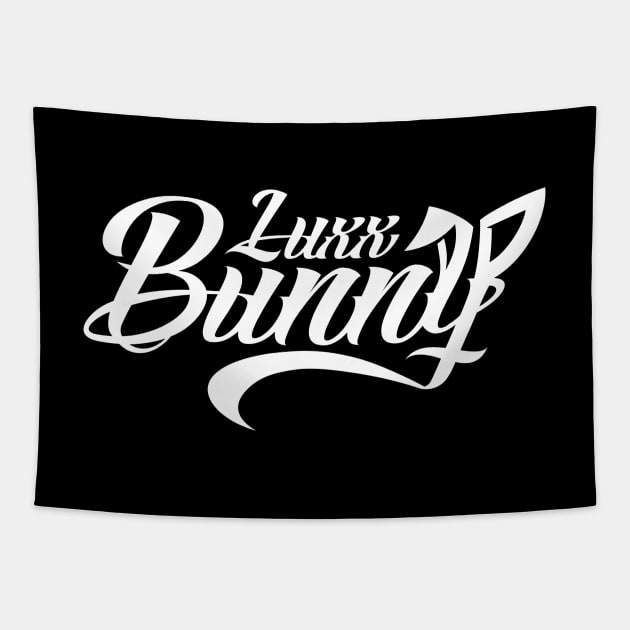 LuxxBunny White Tapestry by LuxxBunny