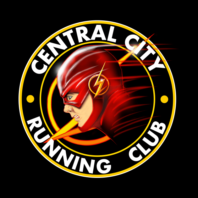 CENTRAL CITY RUNNING CLUB by KARMADESIGNER T-SHIRT SHOP