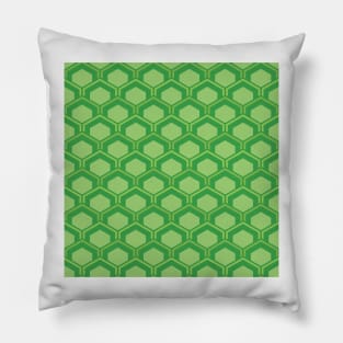 Mid Century Modern Hexagons Pillow