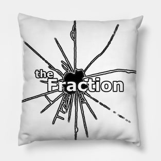 the Fraction logo with clear background Pillow