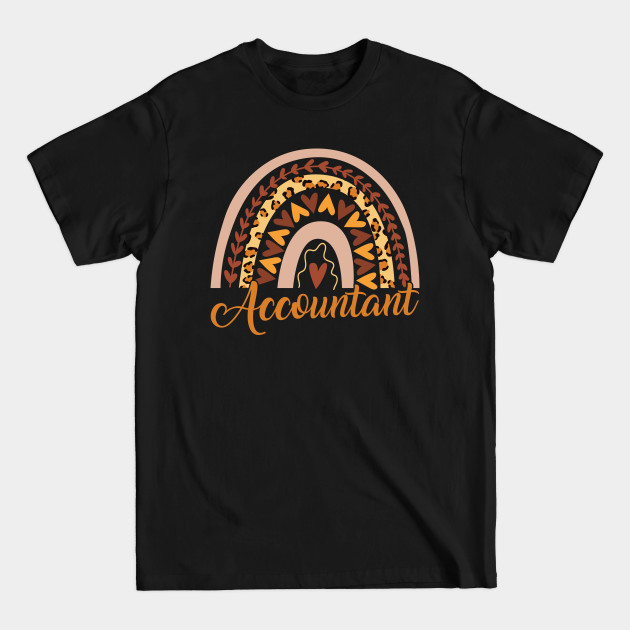 Disover Accountant Rainbow Accounting - Accountant - T-Shirt
