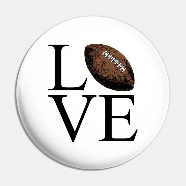 Love of the Game Pin by NovaTeeShop