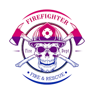 Bisexual Firefighter T-Shirt