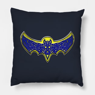 Celtic Bat Logo 3 Pillow