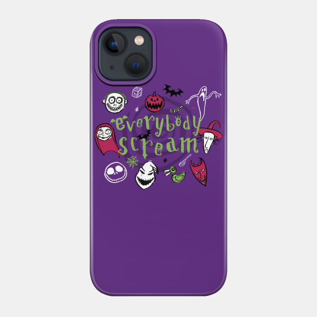 Everybody Scream - Oogie Boogie - Phone Case