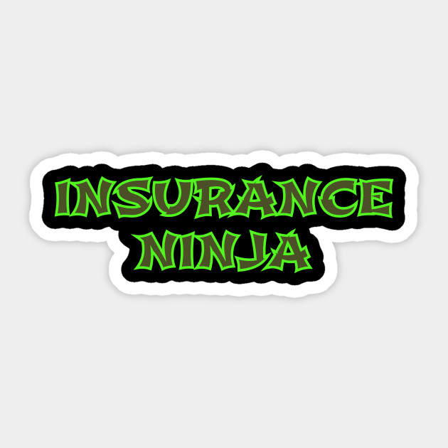 Funny Insurance Ninja Insurance Broker Salesman Gift Insurance