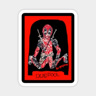 Ryan Reynolds Deadpool Magnet