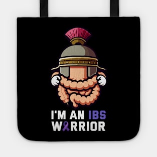 I'm An Ibs Warrior Irritable Bowel Syndrome Awareness Tote