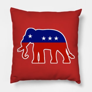 Republican-Elephant Pillow