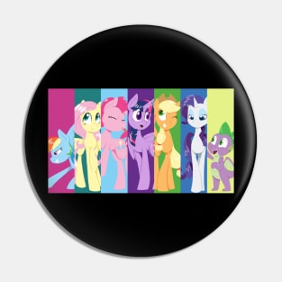 Pony friends Pin