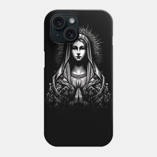 Gothic Aesthetic Virgin Mary Phone Case