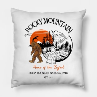 Rocky Mountain National Park Pillow