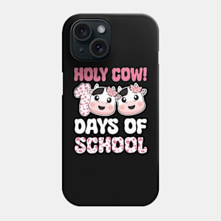 Holy cow 100 days of school Phone Case