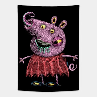 Pig Monster Tapestry