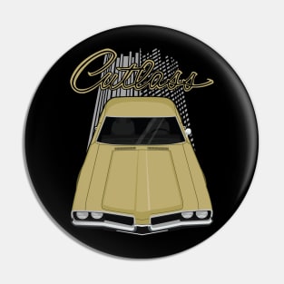 Oldsmobile Cutlass 1969 - gold Pin