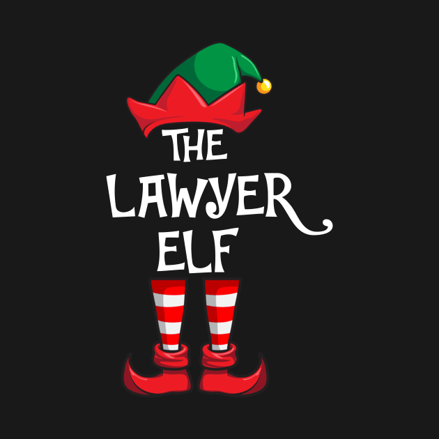 Lawyer Elf Matching Family Christmas by hazlleylyavlda