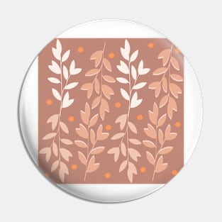 Leaves in neutral color pattern Pin