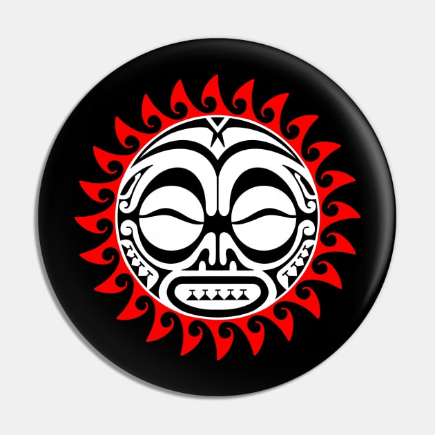 Polynesian sun tattoo Pin by Tikitattoo